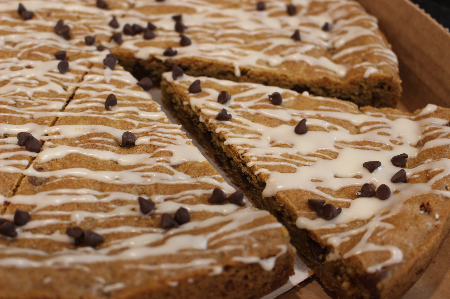 Chocolate Chip Iced Cookie "Pizza" - 12" round