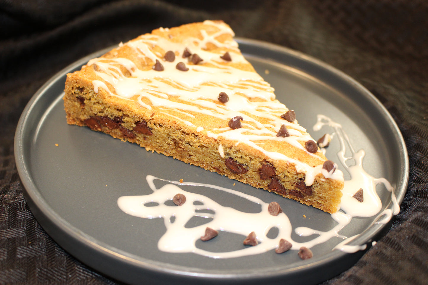 Chocolate Chip Iced Cookie "Pizza" - 12" round
