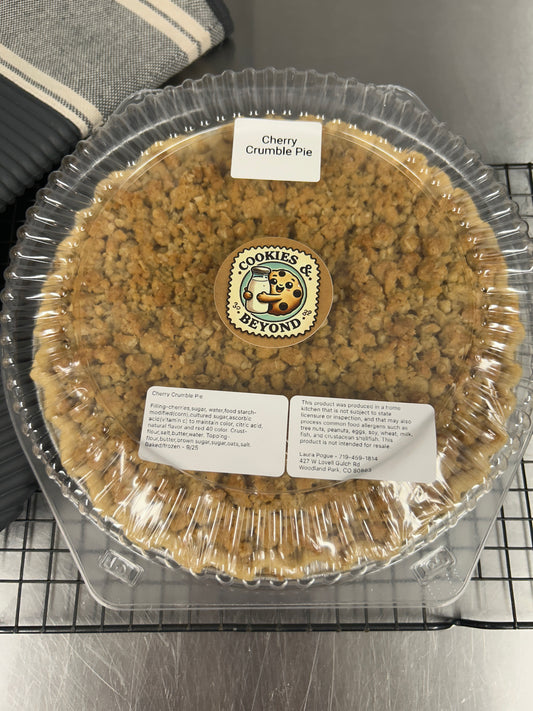 Cherry Crumble Pie - 9"