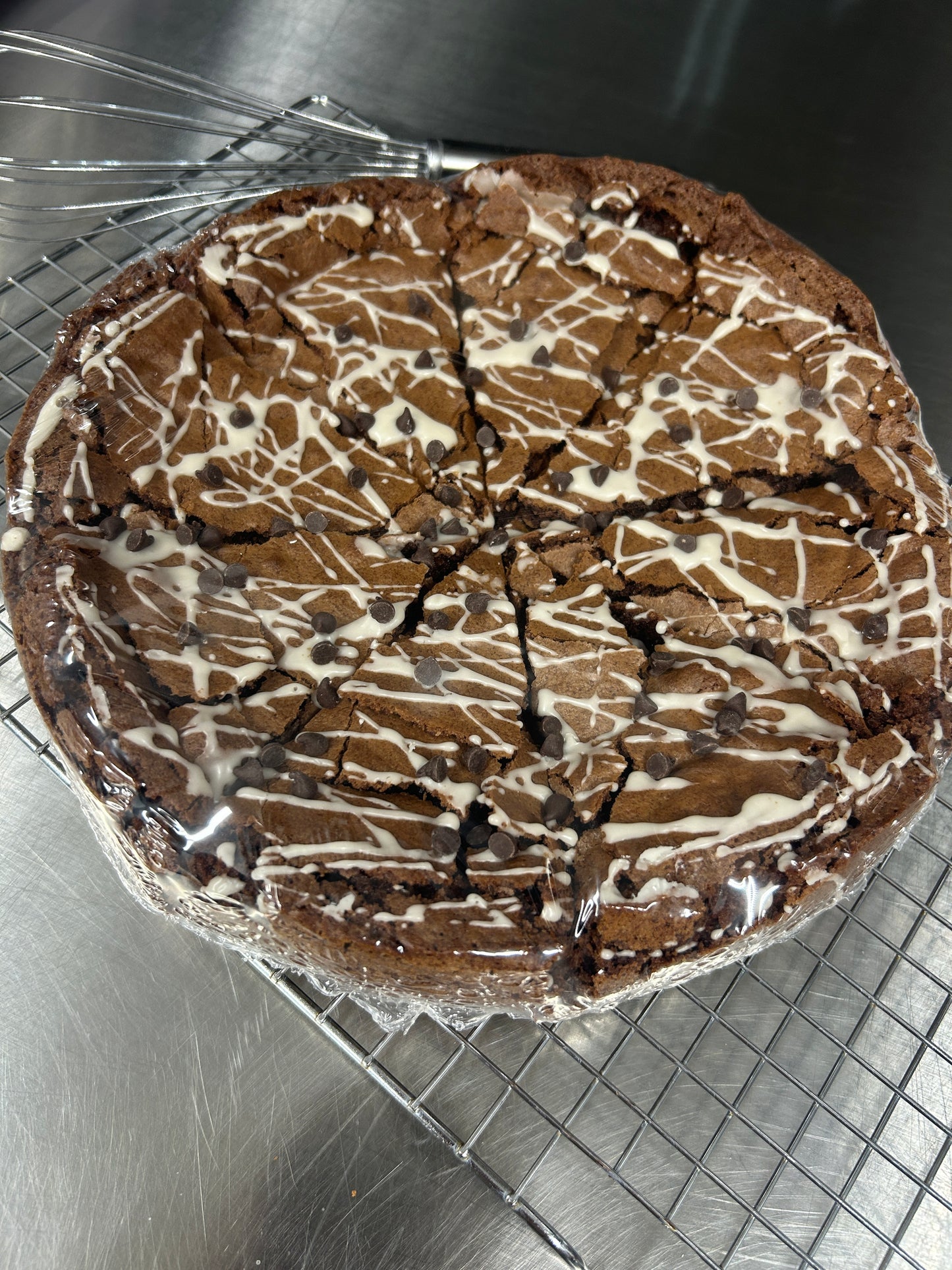 Brownie Deep Dish Iced "Pizza" - 10" round